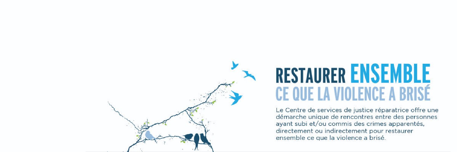 CSJR - Centre de Services de Justice Réparatrice banner