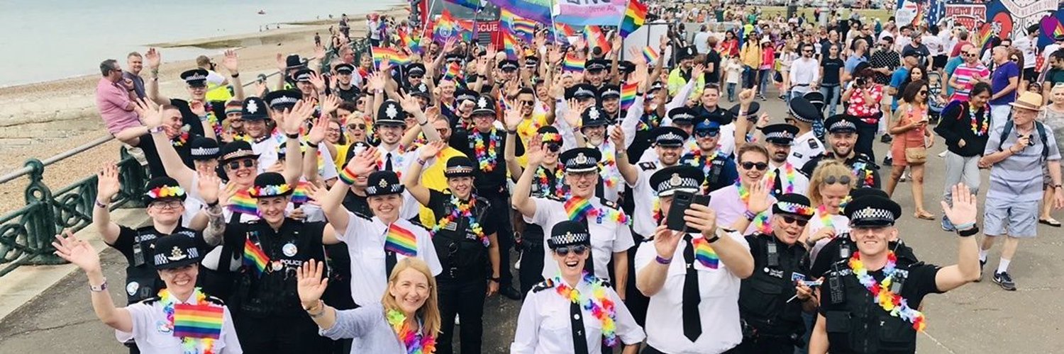 Sussex Police LGBT+ Profile Banner