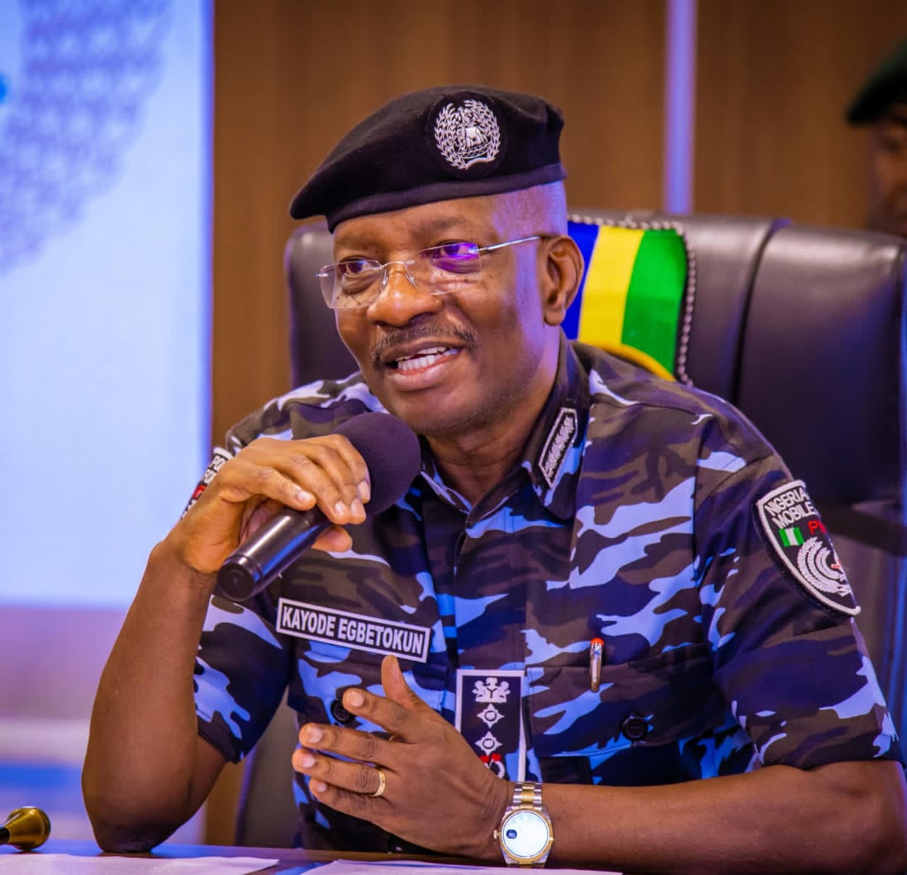 Nigeria Police Force's banner