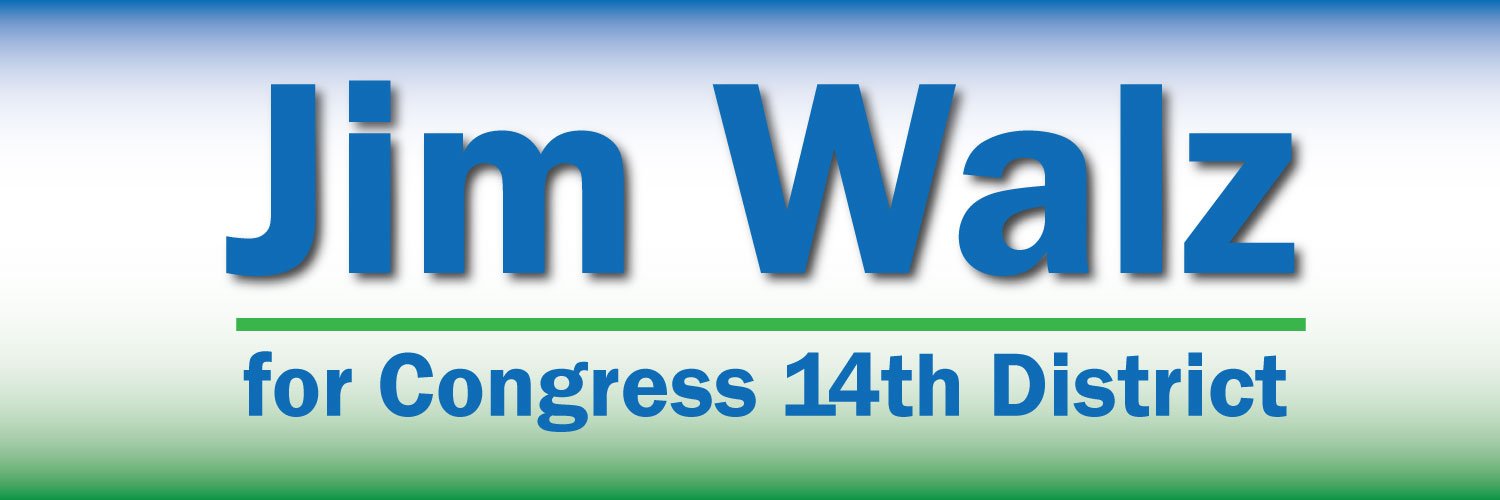 WalzForCongress's profile banner image