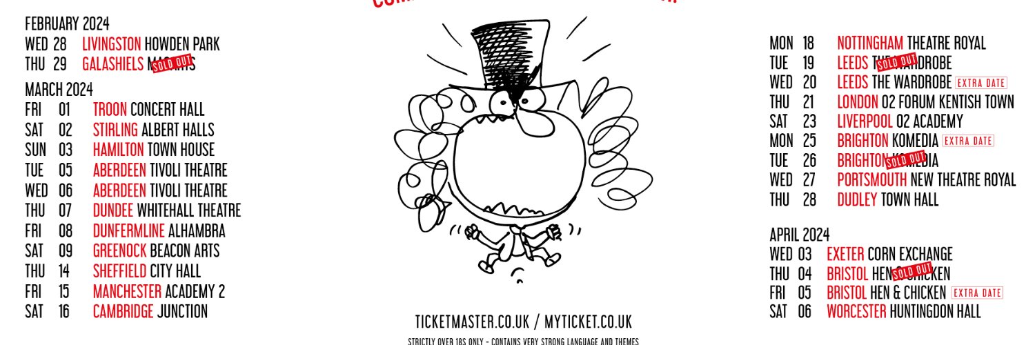 Jerry Sadowitz banner