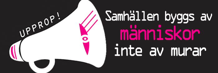 Folkkampanj Asylrätt banner