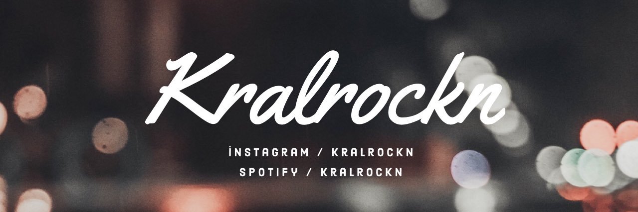 kralrocknn's profile banner image