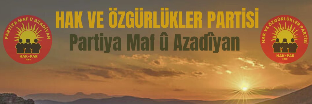HAK-PAR / Hak ve Özgürlükler Partisi banner