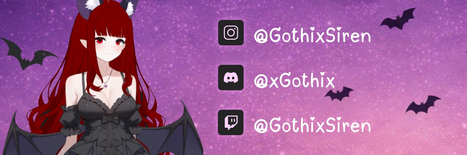 Gothix .✦ ݁˖ banner