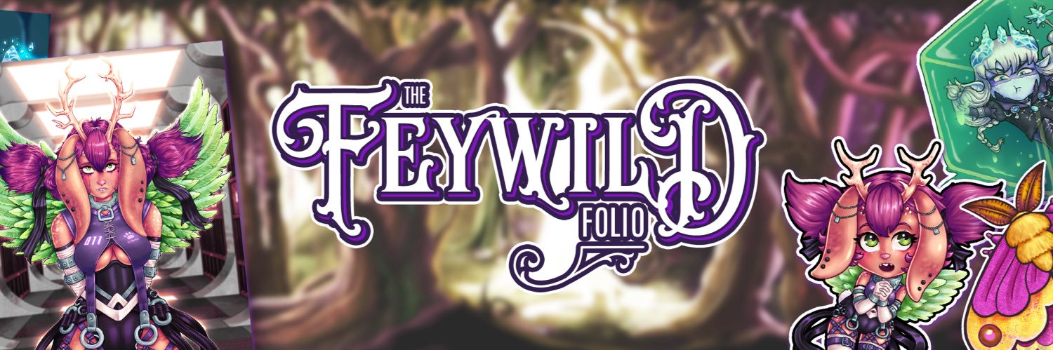 feywildfolio's profile banner image