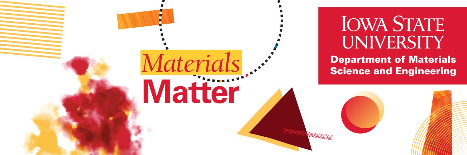 Iowa State Materials Science and Engineering banner