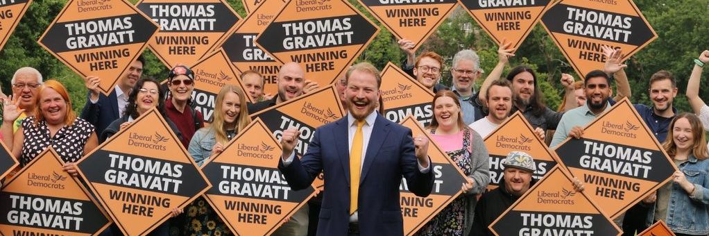 Romsey & Southampton North Lib Dems 🔶 banner
