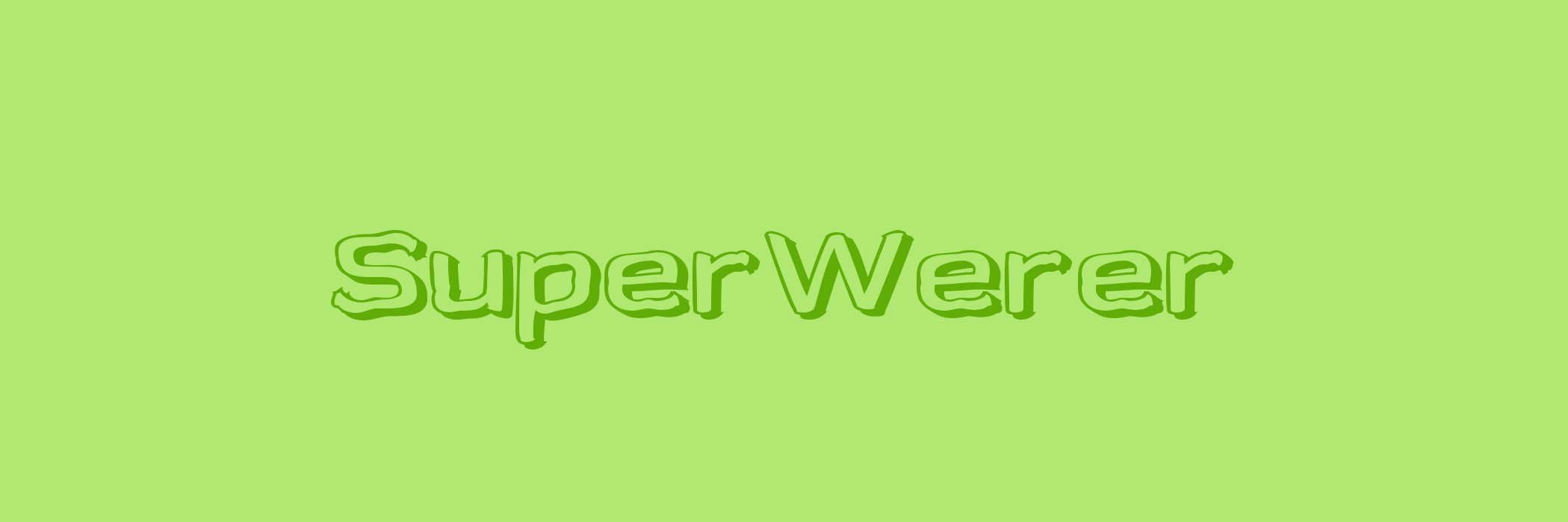 SuperWerer banner