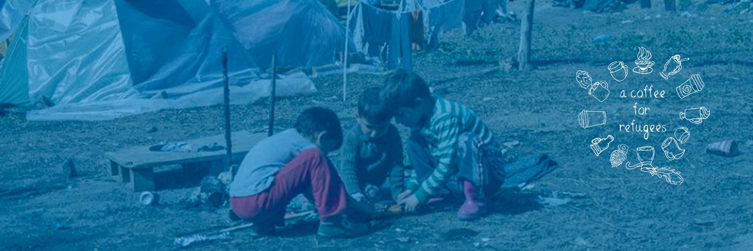 ACoffeeForRefugees☕️ banner