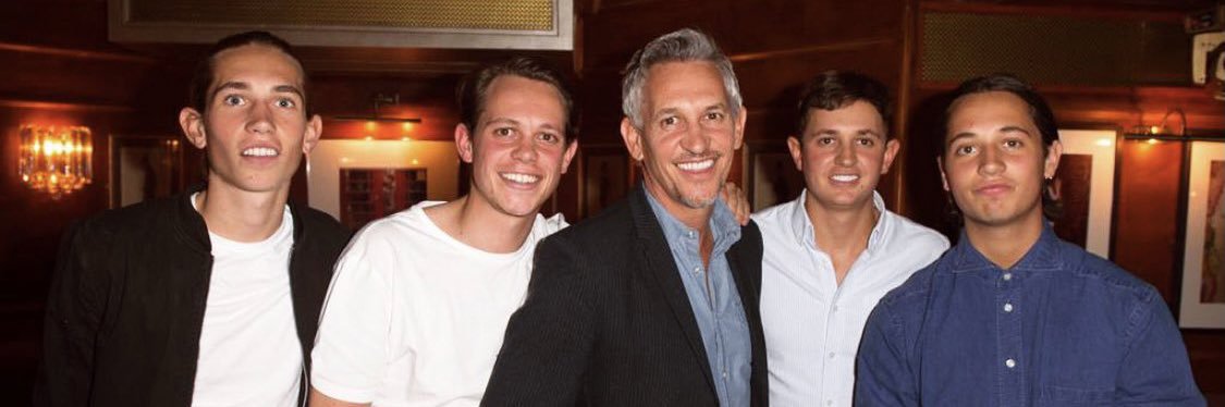 Gary Lineker's banner