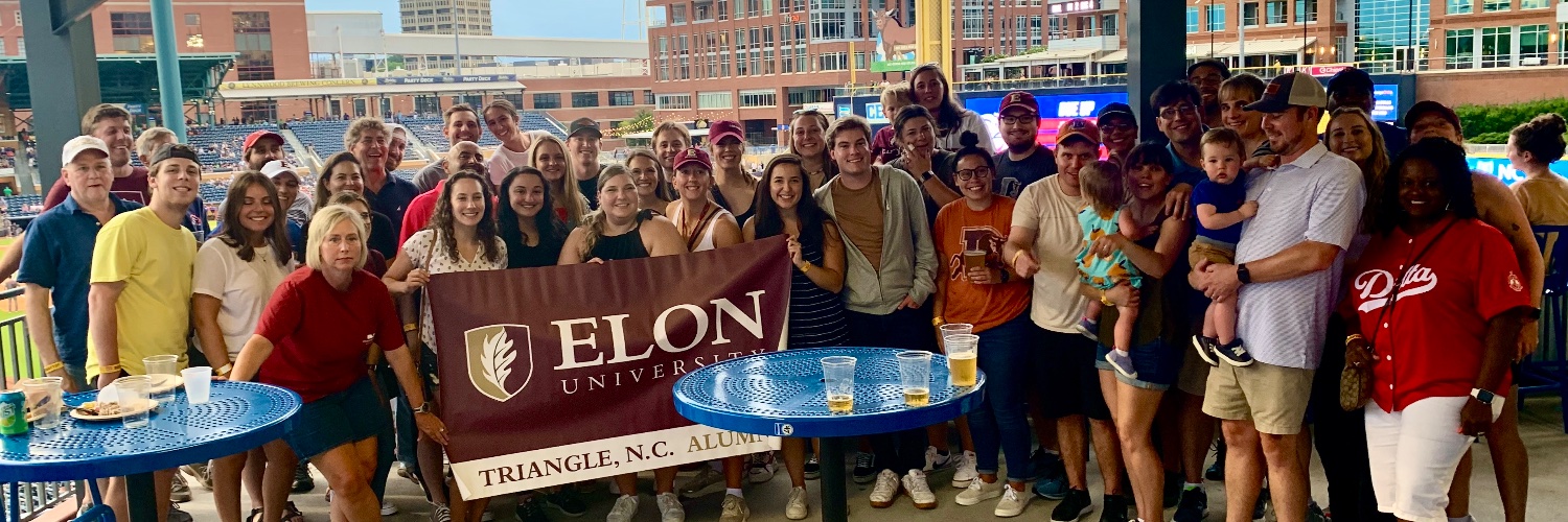 Elon Triangle Alumni banner