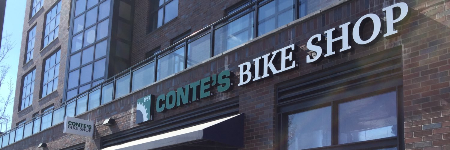 Conte's Bike Shop banner