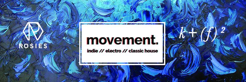 movement. banner