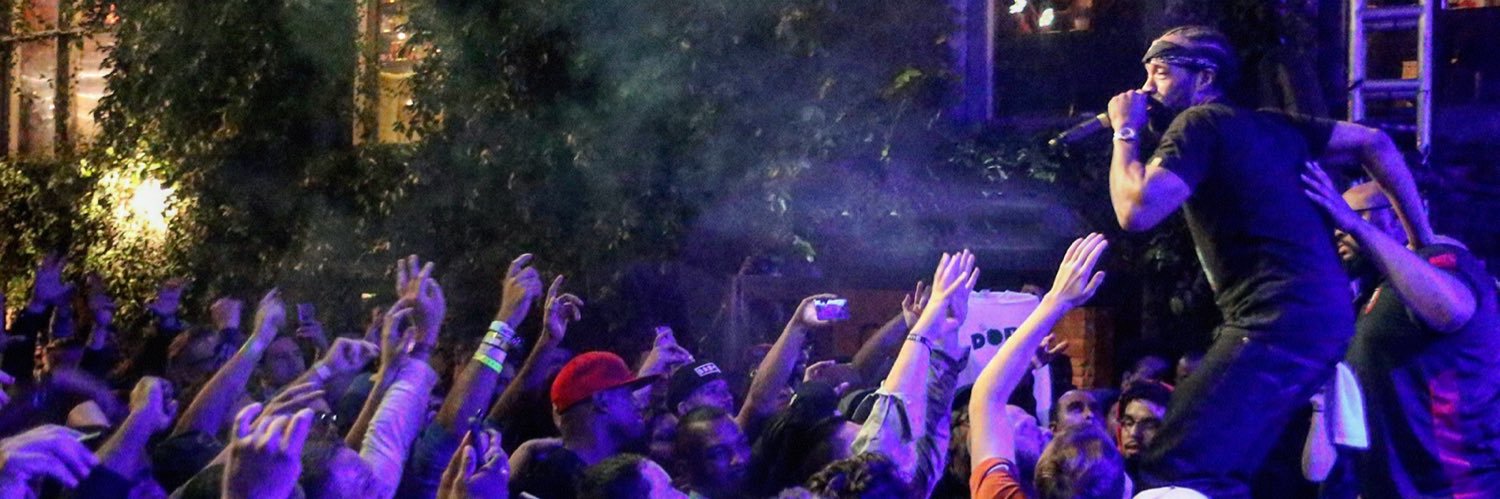 MUSIC IS ON THE MENU® banner