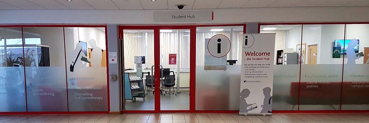 Student Hub @ Solent banner