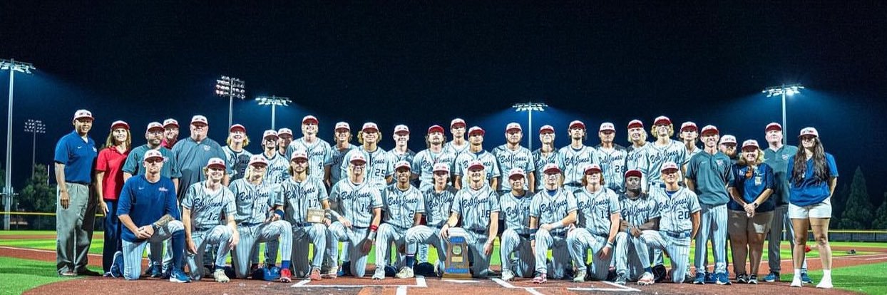 Bob Jones Baseball banner