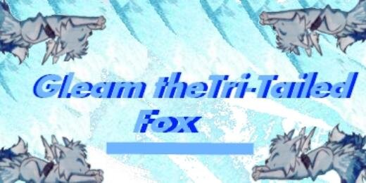 GleamTheFox's profile banner image