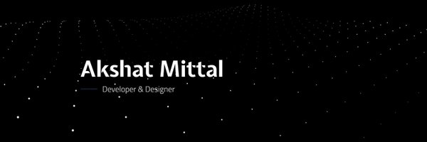 iakshatmittal Profile Banner
