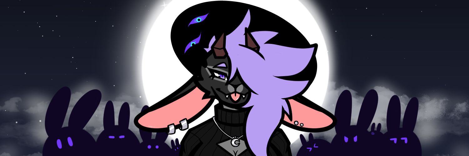 Lav 🌙 (coms open!) banner