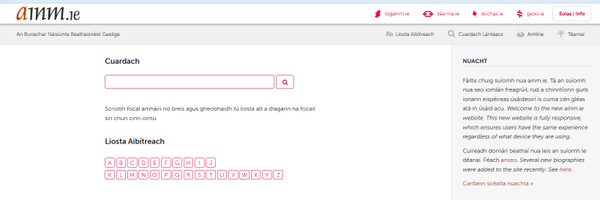 ainm_ie Profile Banner