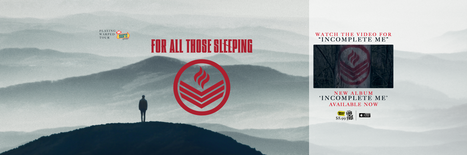 ForAllThoseSleeping banner