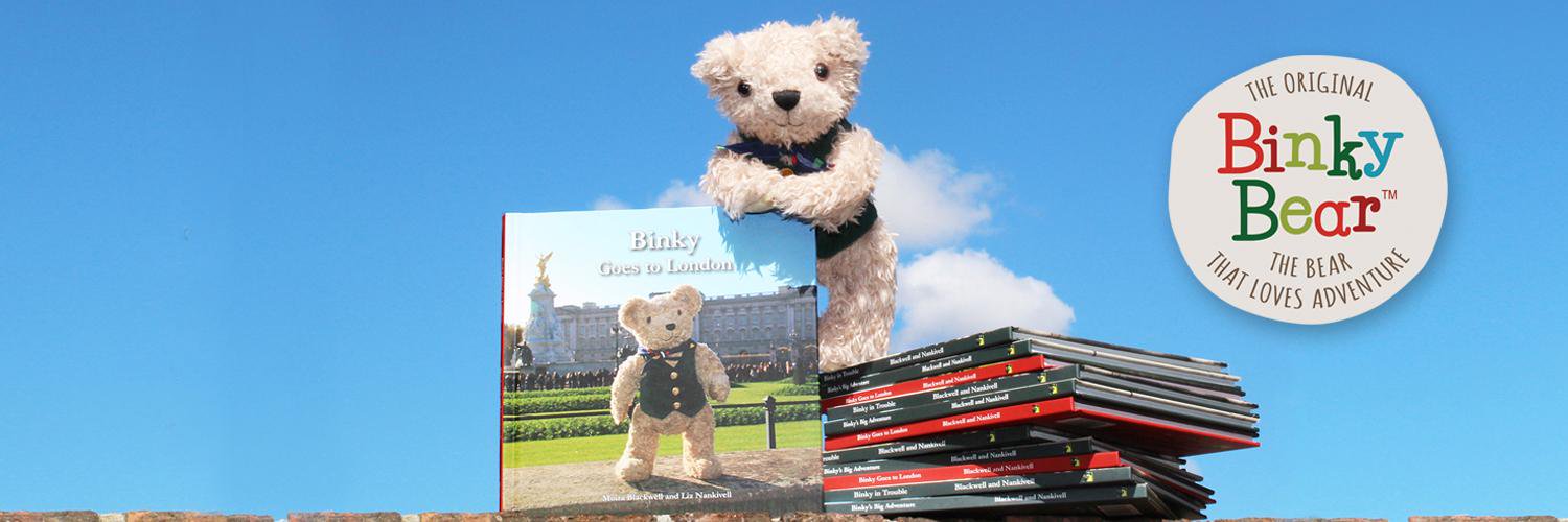 Binky Bear banner