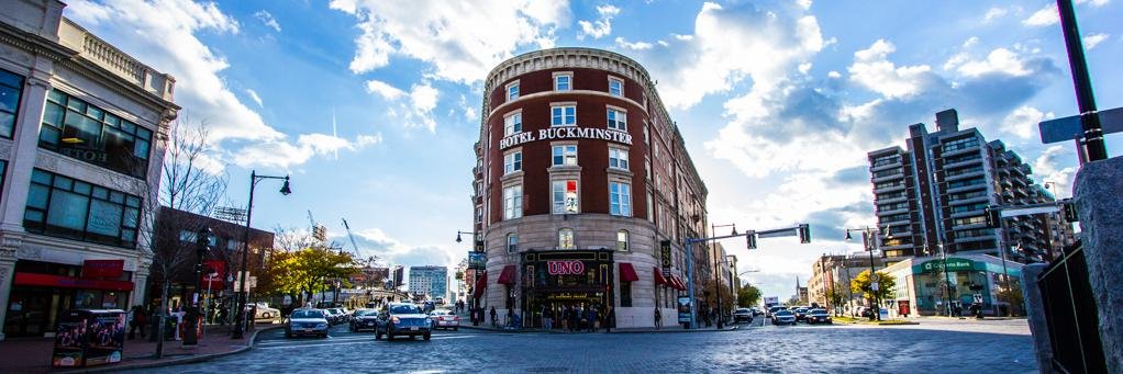 Hotel Buckminster banner