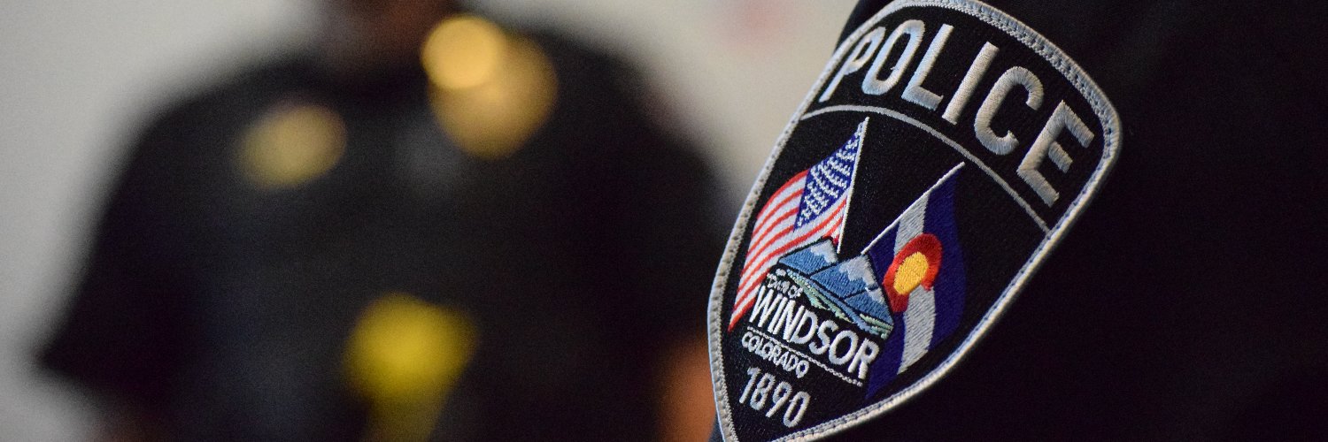 Town of Windsor Police Department, CO banner