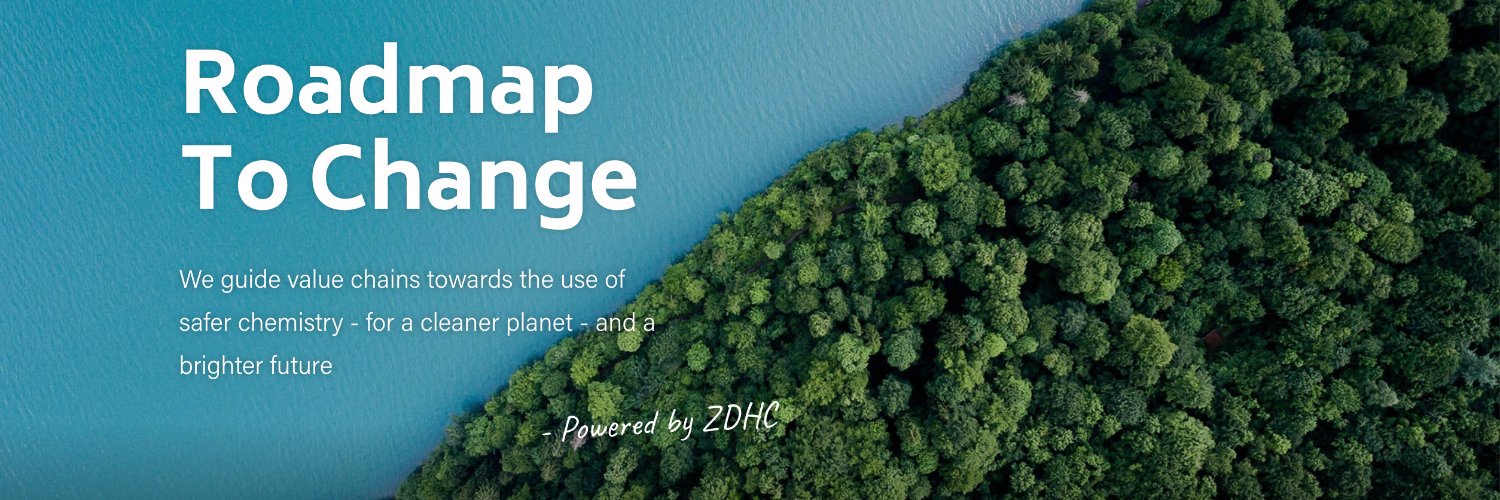 The ZDHC Roadmap to Zero Programme banner