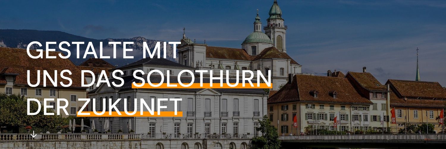 Die Junge Mitte Kt. Solothurn banner