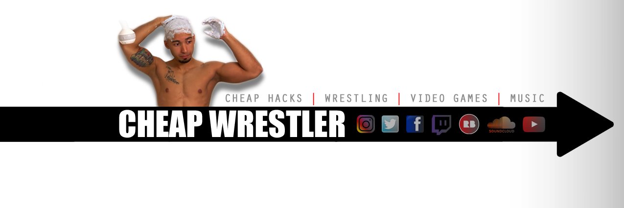 Cheap Wrestler banner