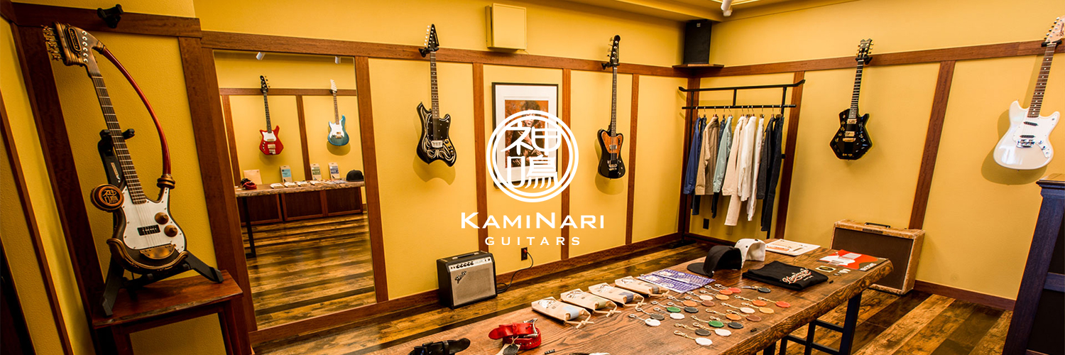 KAMINARI GUITARS's banner