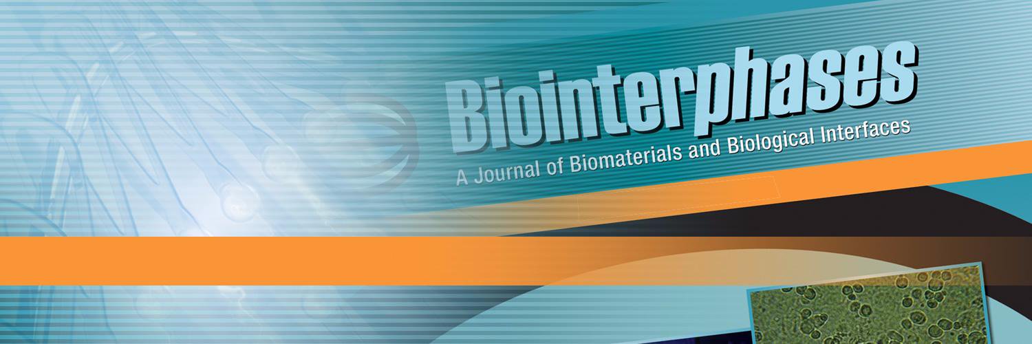 Biointerphases banner