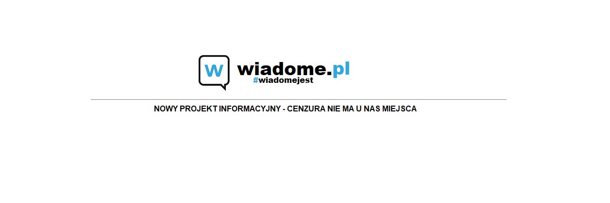 wiadomejest's profile banner image