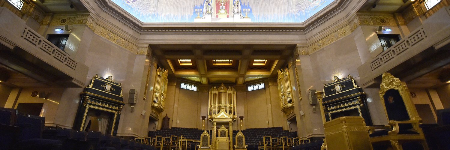 Freemasons’ Hall banner
