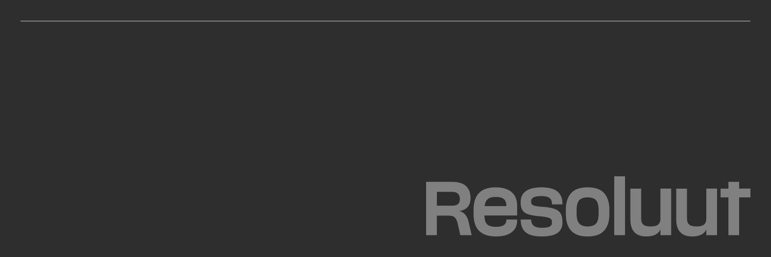 resoluut's profile banner image