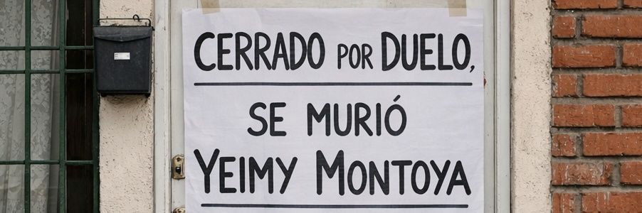 rocío de luto banner