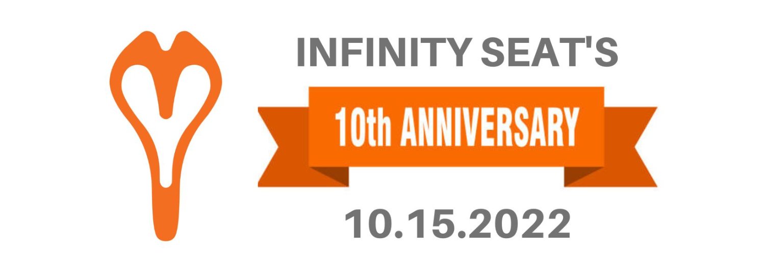 Infinity Bike Seat banner