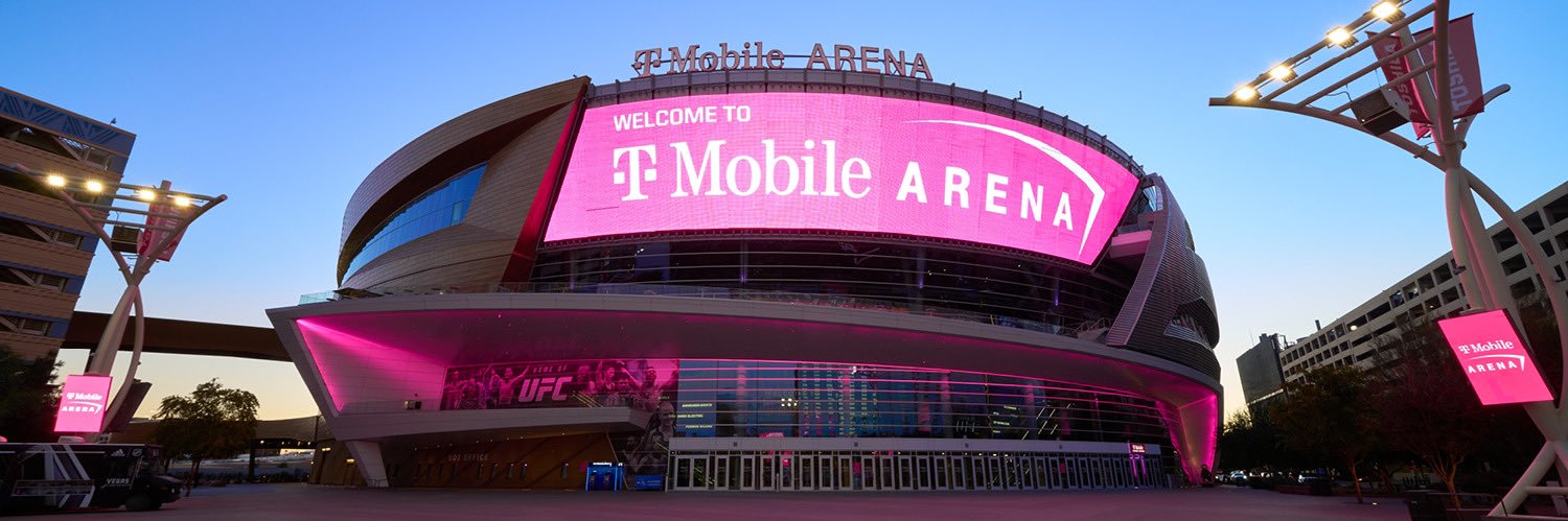 T-Mobile Arena's banner