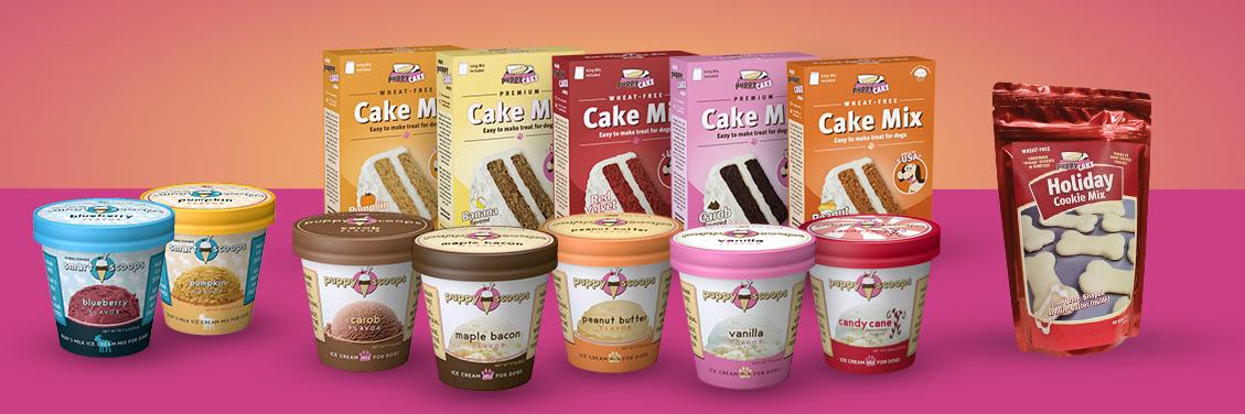 Puppy Cake banner