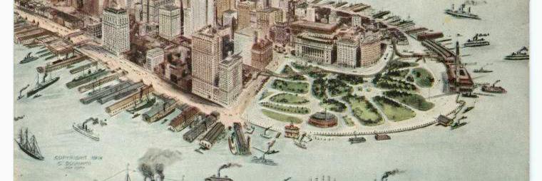 NYPL Postcard Bot banner