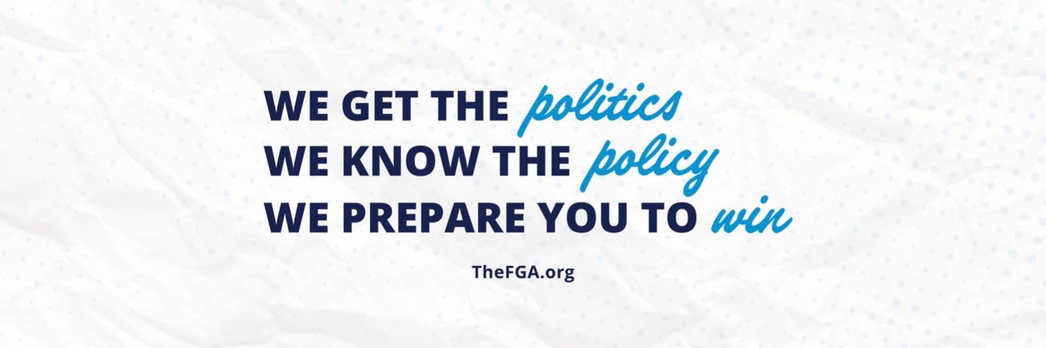 The FGA's banner
