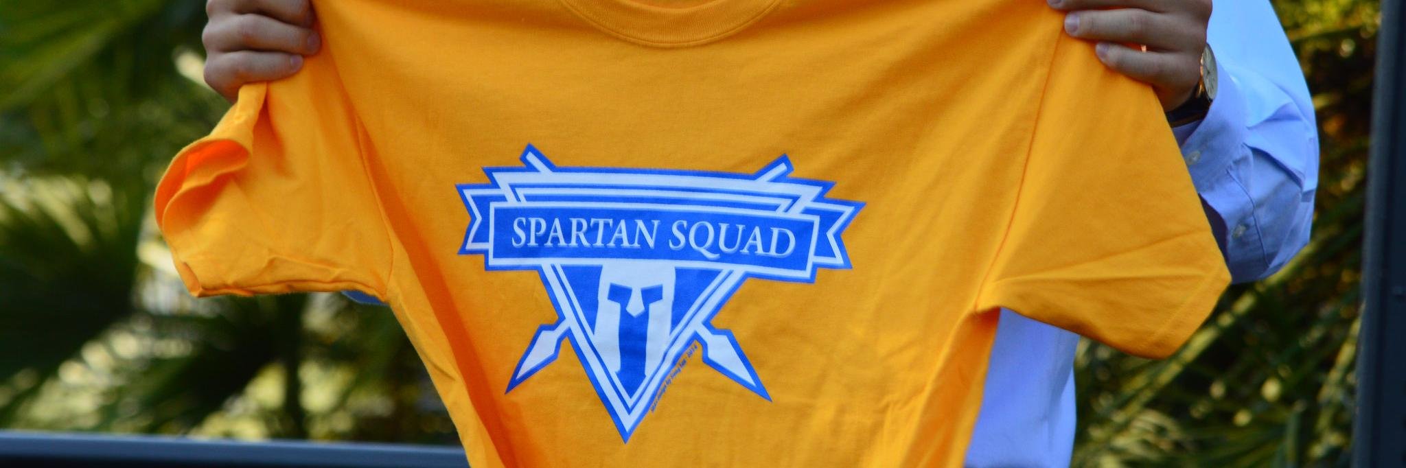 SJSU Spartan Squad banner
