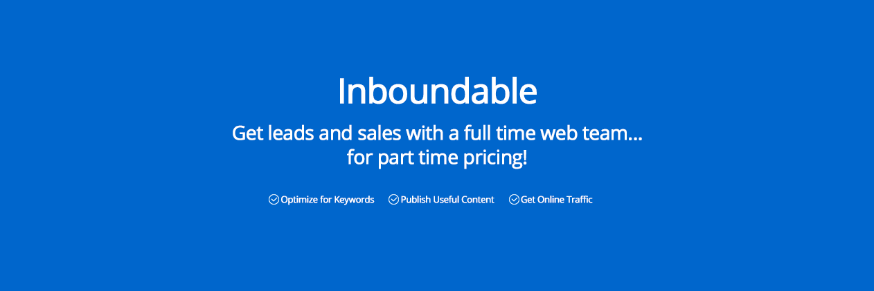 Inboundable banner