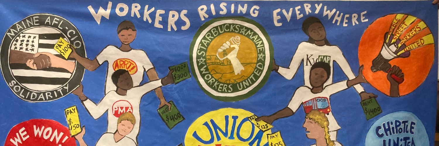 Maine AFL-CIO banner