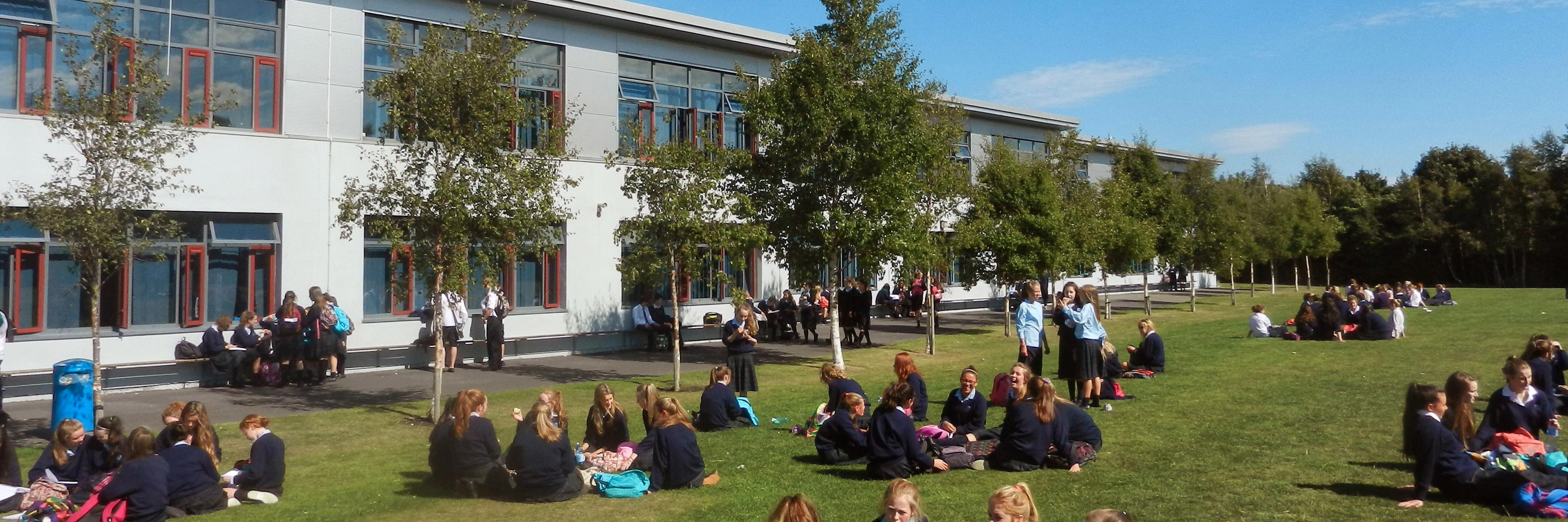 St Colmcille's CS banner