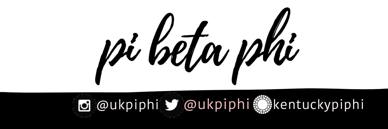 Kentucky Pi Beta Phi banner