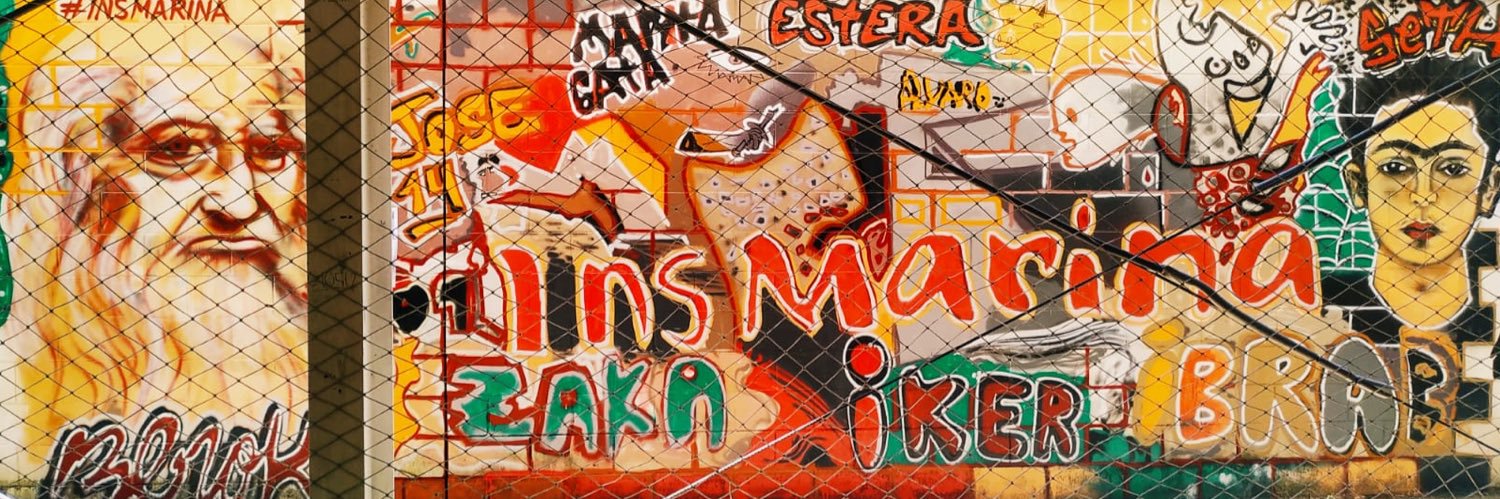 INS Marina banner