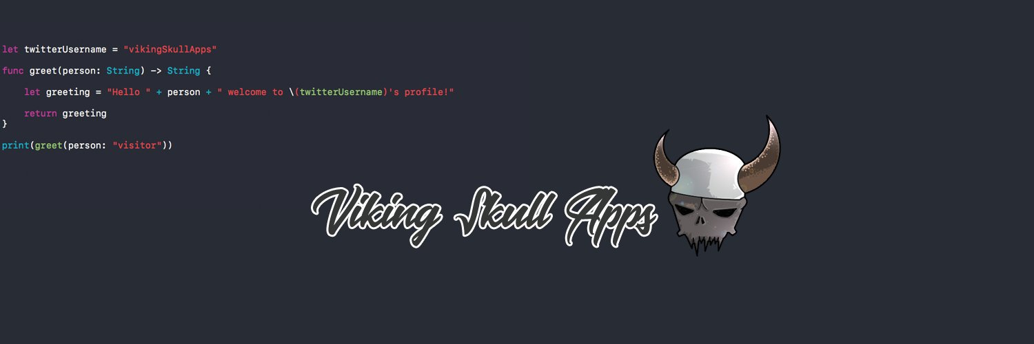 VikingSkullApps's profile banner image
